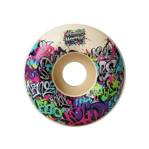 Street, cruising, and park riding Skateboard Wheels daFamousWarrior